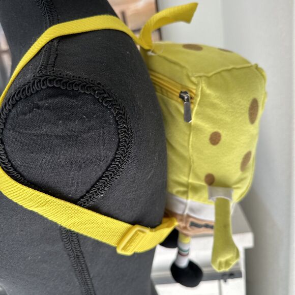 Nickelodeon Spongebob SquarePants Figure Stuffed Animal Plush Backpack 2012 - Picture 6 of 14